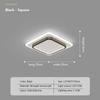 LED stropní svítidlo Domácí interiérová výzdoba pro ložnici Foyer Chodba Ulička Svítidlo Creative Geometry Light