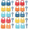 Kids Learning Locks with Keys Numbers Matching & Counting Montessori Educational Toys for Ages 3 Yrs+ Boys and Girls Preschool Games Gifts
