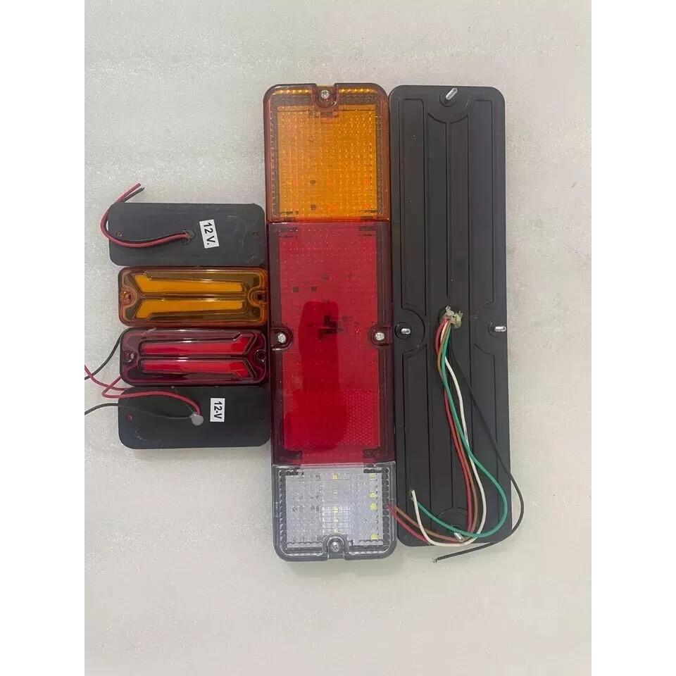 Suzuki Jimny Sierra Samurai Sj410 Sj413 Rear Tail Light Lamp Pair |Fit For a192