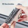 1pc 2-in-1 Window Gap Cleaning Artifact Household Cleaning Tools To Clean The Window Groove Corner Brush.