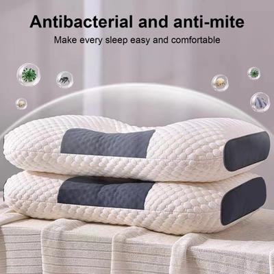 Sleeping Pillow Fast Rebound Neck-Guard Relieve Fatigue Convenient Soft Texture Cervical Pillow Bed Necessary