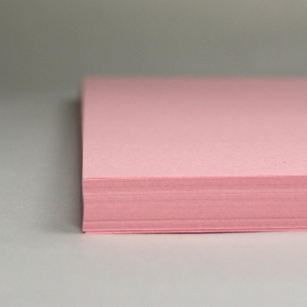 KOKUYO PPC Color FSC 100 Paper, Certified, A4, Sheets, Pink, KB-C139NP