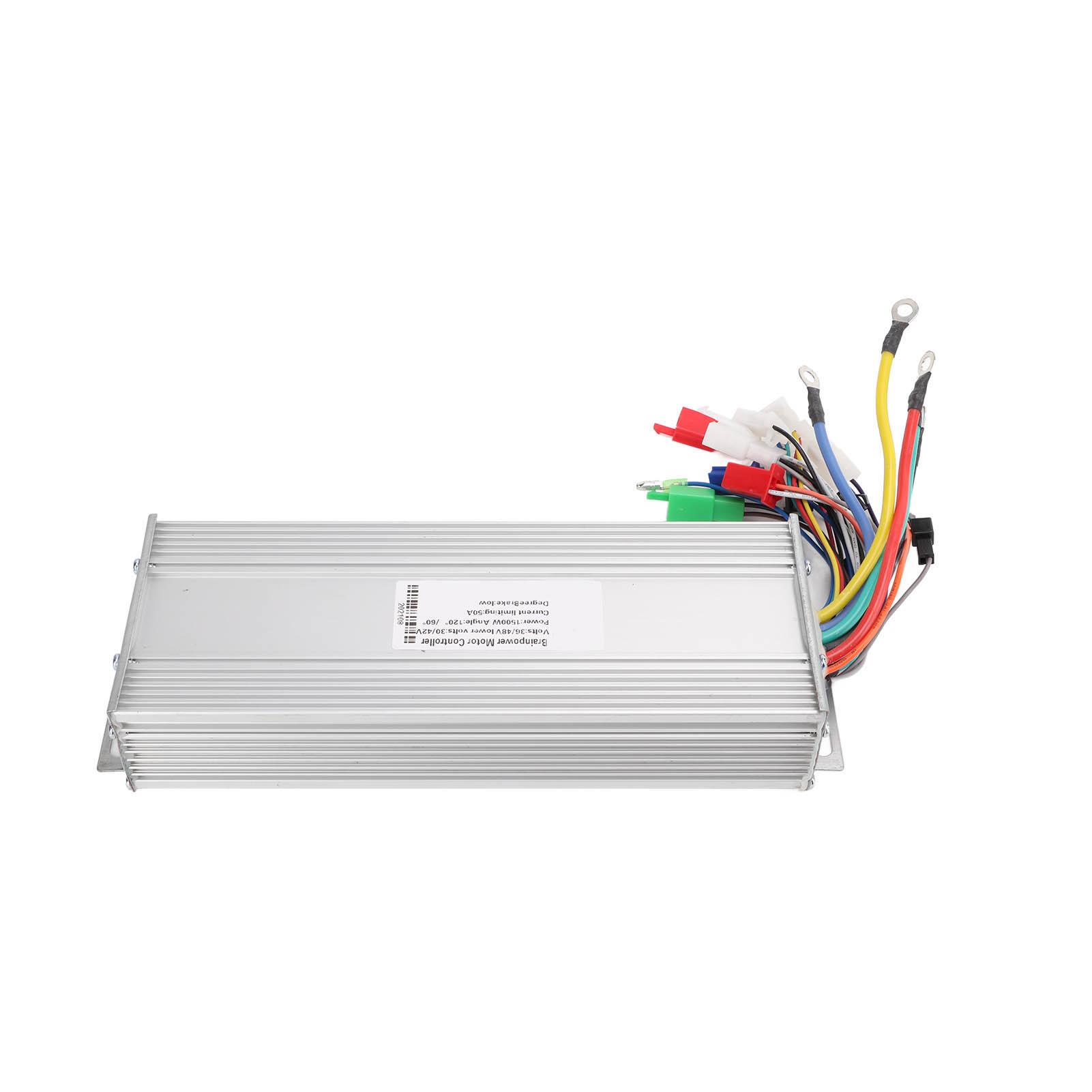 Бесщеточный контроллер 36 В/48 В 1500 Вт из алюминиевого сплава для электровелосипеда, бесщеточный контроллер двигателя для электровелосипеда, скутера