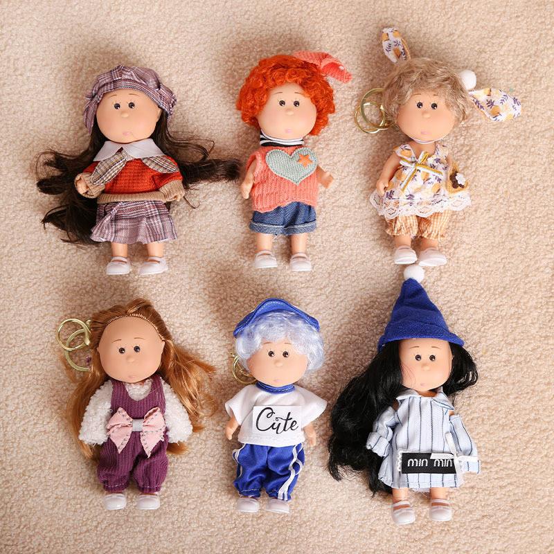Plush Toy Small Potato Bjd Doll With Removable Outfit For Girls And Collectors