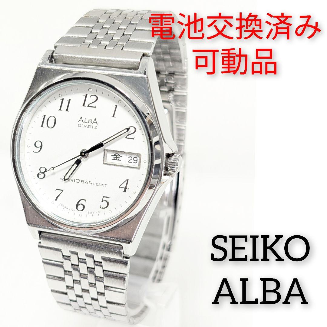 

[USED] SEIKO ALBA Men s Watch F-86 (Battery Replaced, Working)