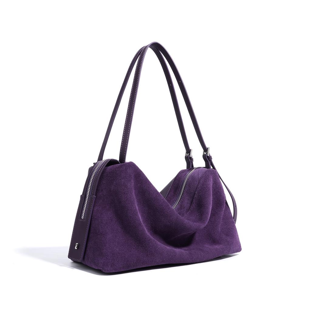 New Simple Premium Frosted Shoulder Bag Commuter Underarm Bag