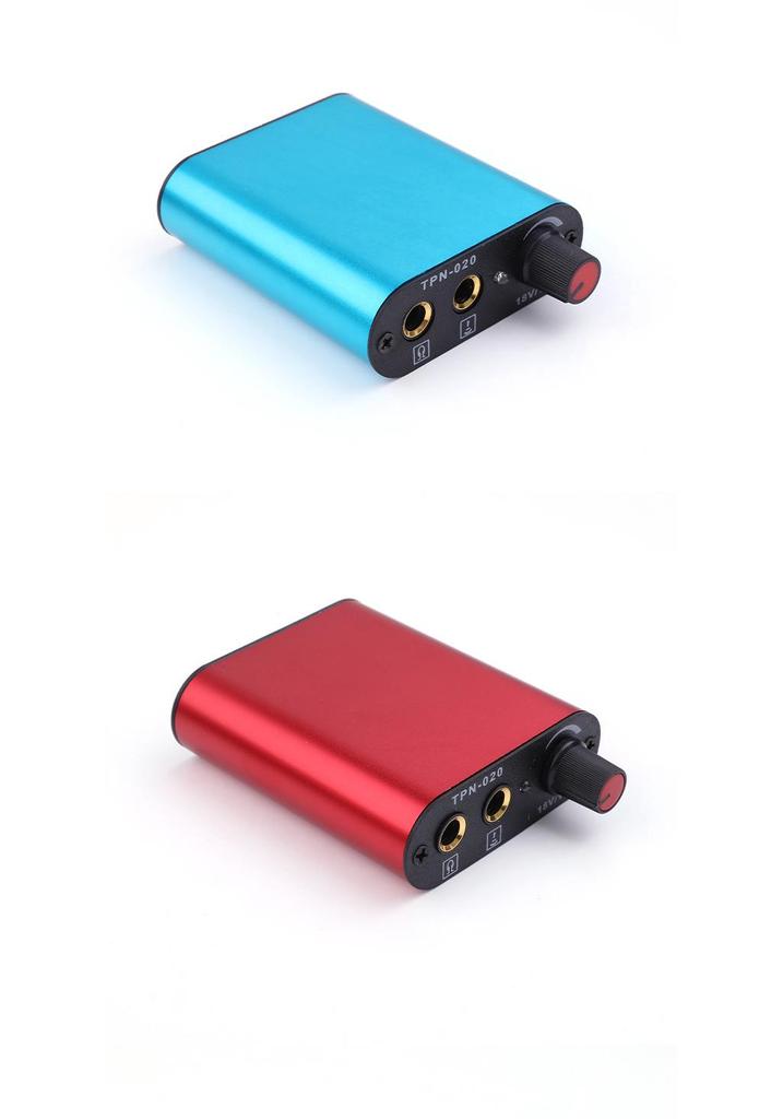 Liqi Mini Tattoo Power Supply with Foot Pedal and Tools