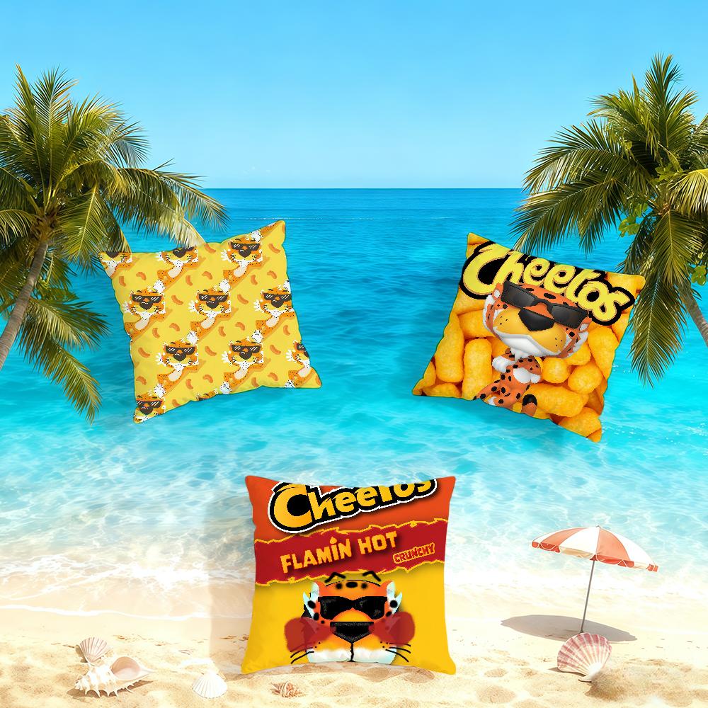 CCheetos Cool Food cushion cover Home Bedding Sofa living Room pillowcase Simple Soft Skin Cushion Cover Party Gift