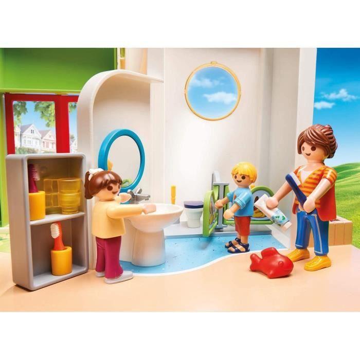 PLAYMOBIL - City Life - Centre de loisirs - 70280 - Table, chaises, espace jeux, cuisine, sanitaires