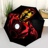 Disney Iron Man,Superhero,Armor High-Quality Umbrella, Eight-Rib Folding Design, Automatic Opening and Closing, Small, Stylish and Practical