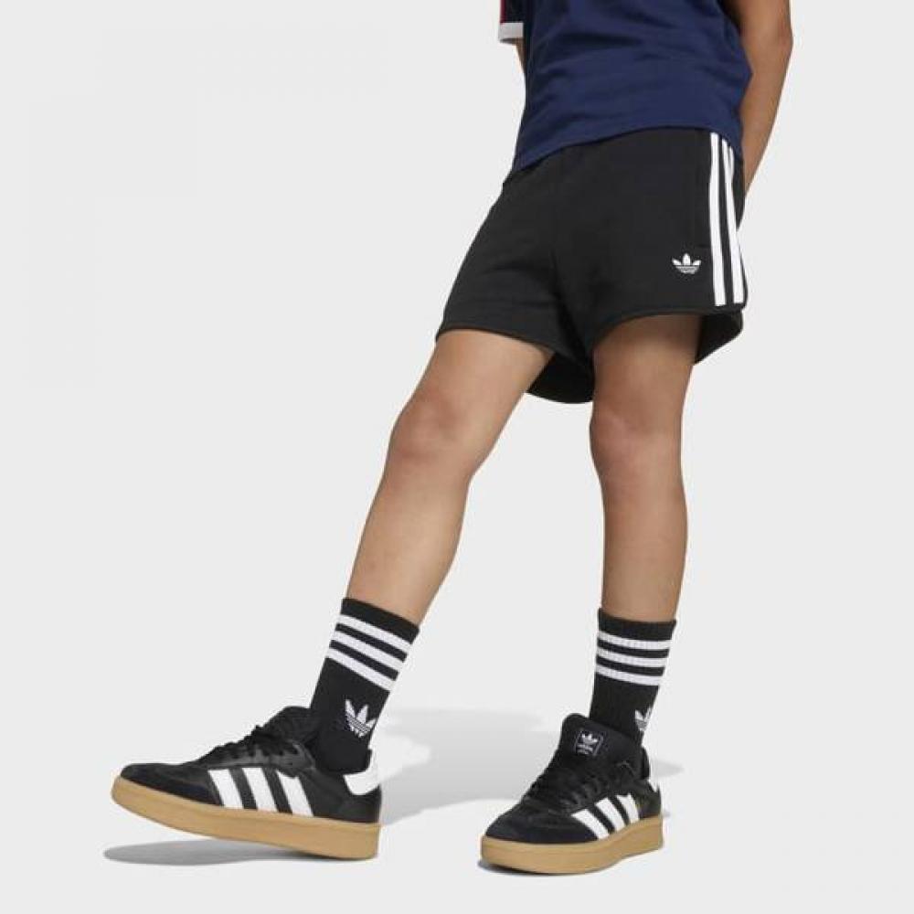 adidas Kids 3 Stripes Sprinter Shorts