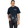 Evisu SS24 Multi-Home Flower Print Loose Casual Short Sleeve T-Shirt Men Tops 2ESHTM4TS1069RXCT