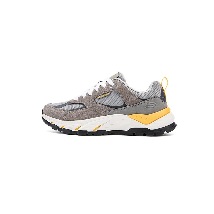 Skechers DLites Comfortable Lightweight Low-Top Running Shoes Men sneakers Gray 210990-GRY 41