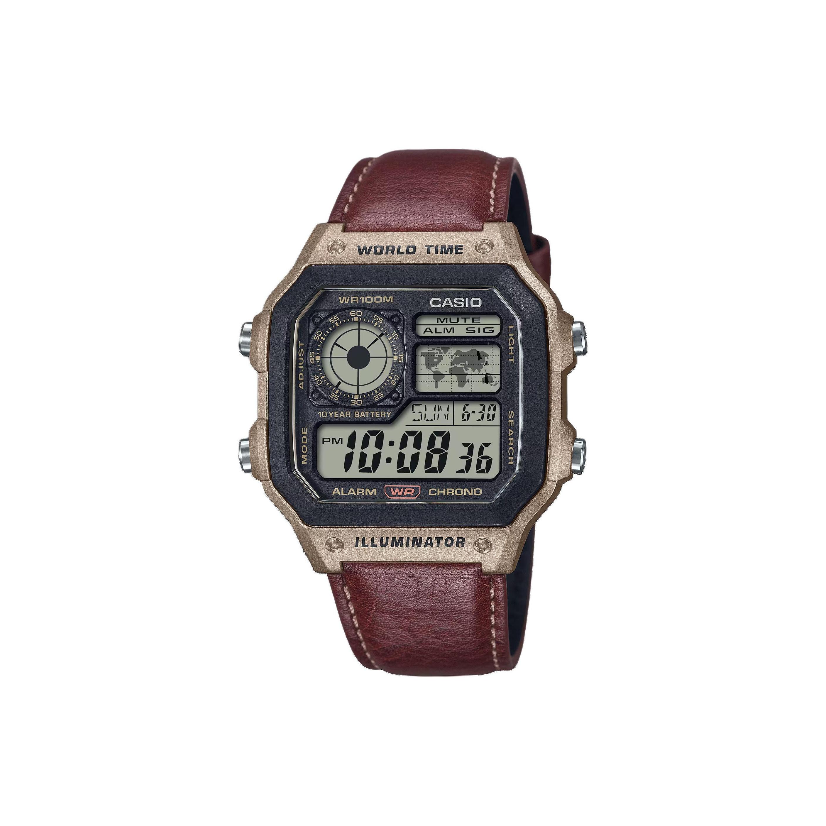 CASIO Men Standard Series Gray Watch AE-1200WHL-5AV AE-1200WHL-5AV Gray Dial