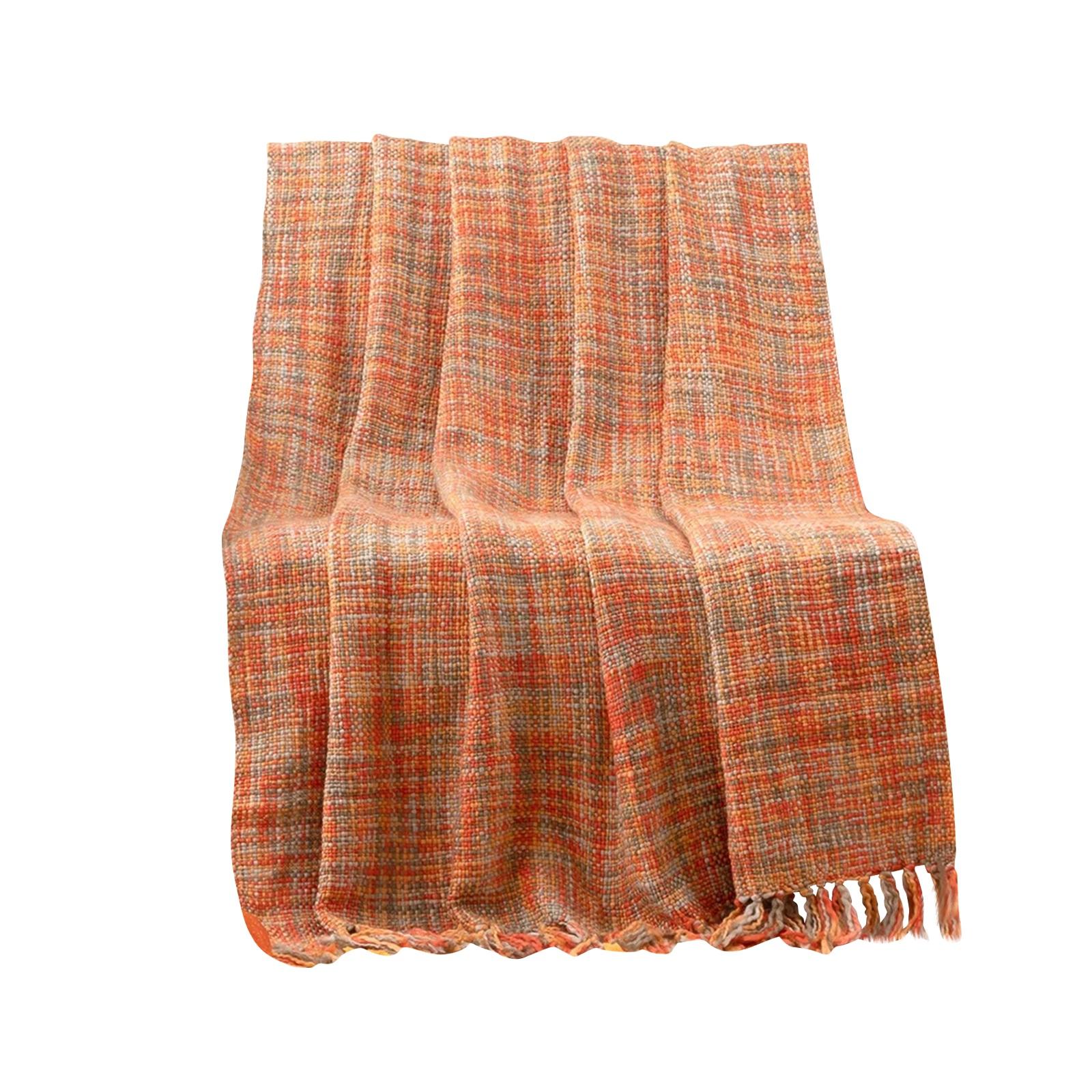 

Плед для отдыха, Плед для дивана в гостиной, Высококачественное легкое роскошное полотенце для дивана, Плед в старинном стиле, Покрывало для кровати One Size