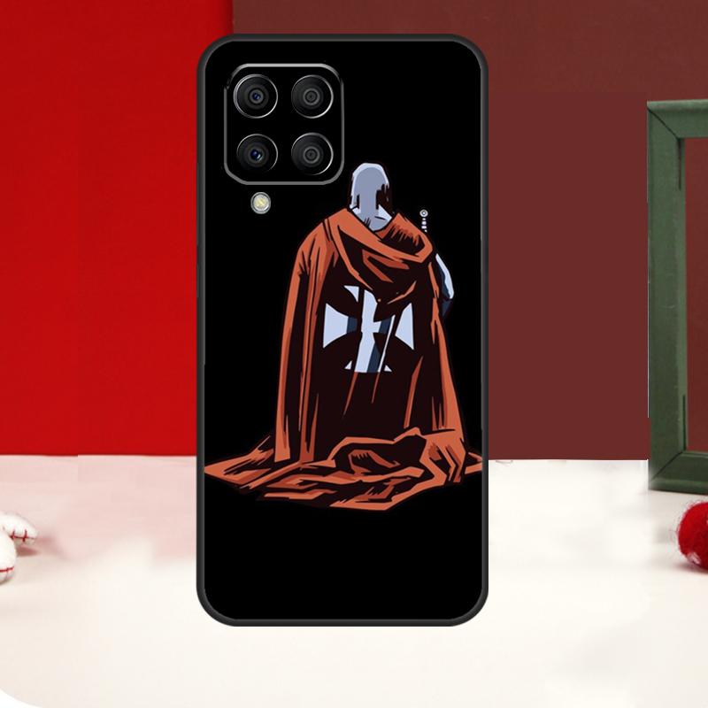 Christian Templar Knights Case For Samsung Galaxy M52 M32 M22 M12 M14 M54 M13 M23 M33 M53 M11 M21 M31 M51 M30s Coque