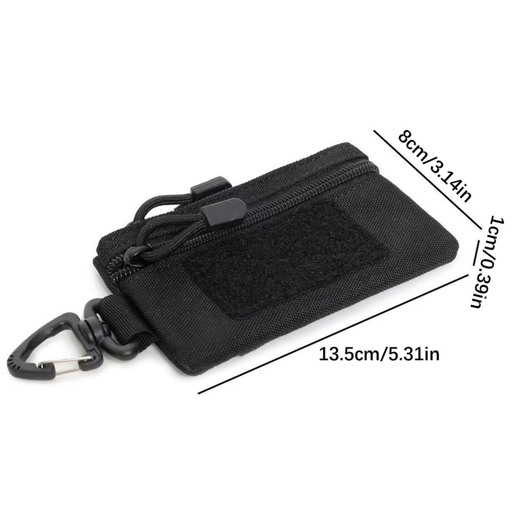 Outdoor Waist Pack Waist Pack Multipurpose Outdoor Storage Waist Pouch Nylon Belt Bag for Outdoors Adventure & Hunting