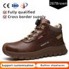 Men’s Safety Work Shoes: Anti-Smash, Puncture-Resistant, Anti-Slip, Wear-Resistant, Water-Resistant, Breathable, and Comfortable Protective Footwear