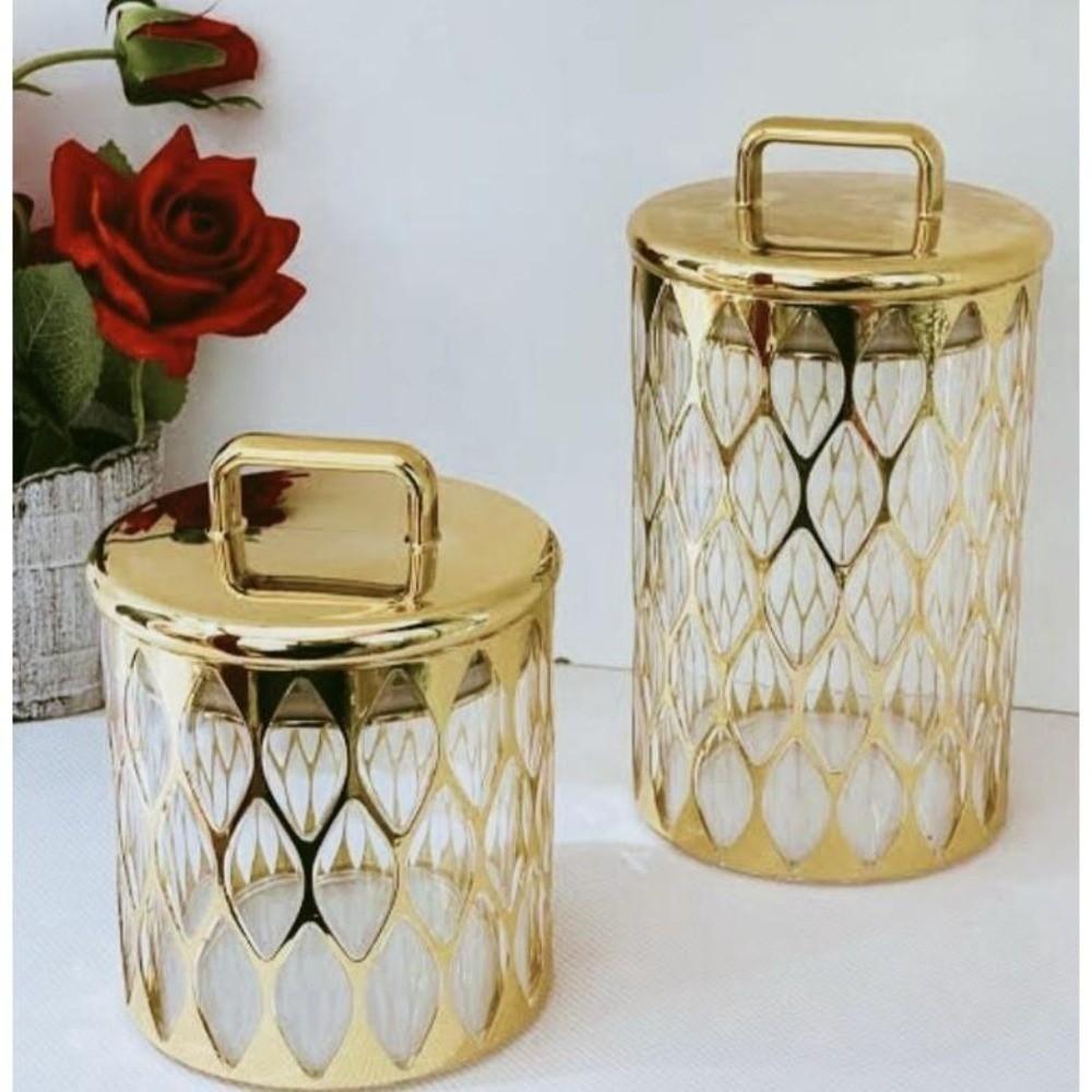 with Lid Sealed Jar Acrylic Airtight Container Decorative Jar Food Storage Jar  Home Decor