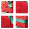 Paper Christmas Gifts Bag Red Gifts Wrap Handbag Classic Christmas Candy Gift Box  Candy