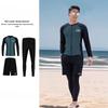 Vuxen termisk våtdräkt för simning och surfing