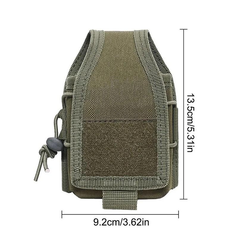 6 Style Tactical Molle Radio Holder Portable Walkie Talkie Pouch Case Radios Holster Bag Camping Hunting Accessories