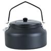 Aluminum Outdoor Hiking Kettle Pots Cookware 1100ml Camping Kettle Stovetop Whistling Teapot Camp Teas Coffee Pots