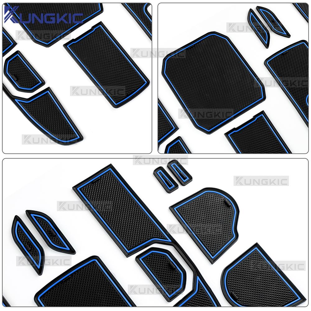 For Dacia Spring Electric EV 2025 2026 Anti-slip Slot Pad Auto Interior Dacia Spring 2027 Car Door Groove Mat Accessories