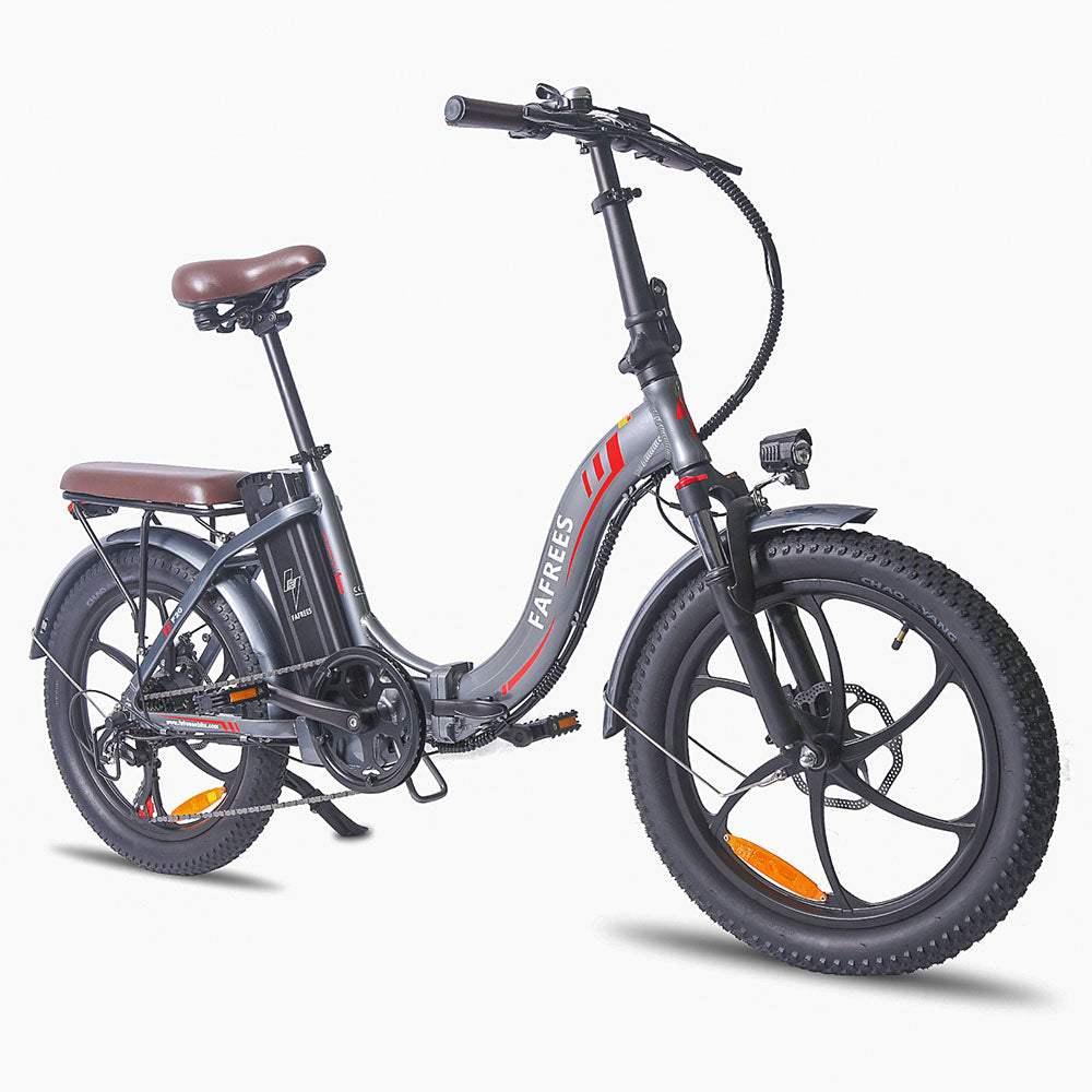 Fafrees F20 Pro Faltbares Fat-Tyre E-Bike 250W, 36V 18Ah Herausnehmbarer Akku, Vorderradfederung, Doppelscheibenbremse, Shimano 7-Gang, IP54