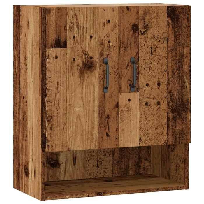 VidaXL Wall Cabinet Old Wood 60x31x70 Cm Engineered Wood, Cabinet, Hanging Cabinet, Side Cabinet, Cabinet of 857067