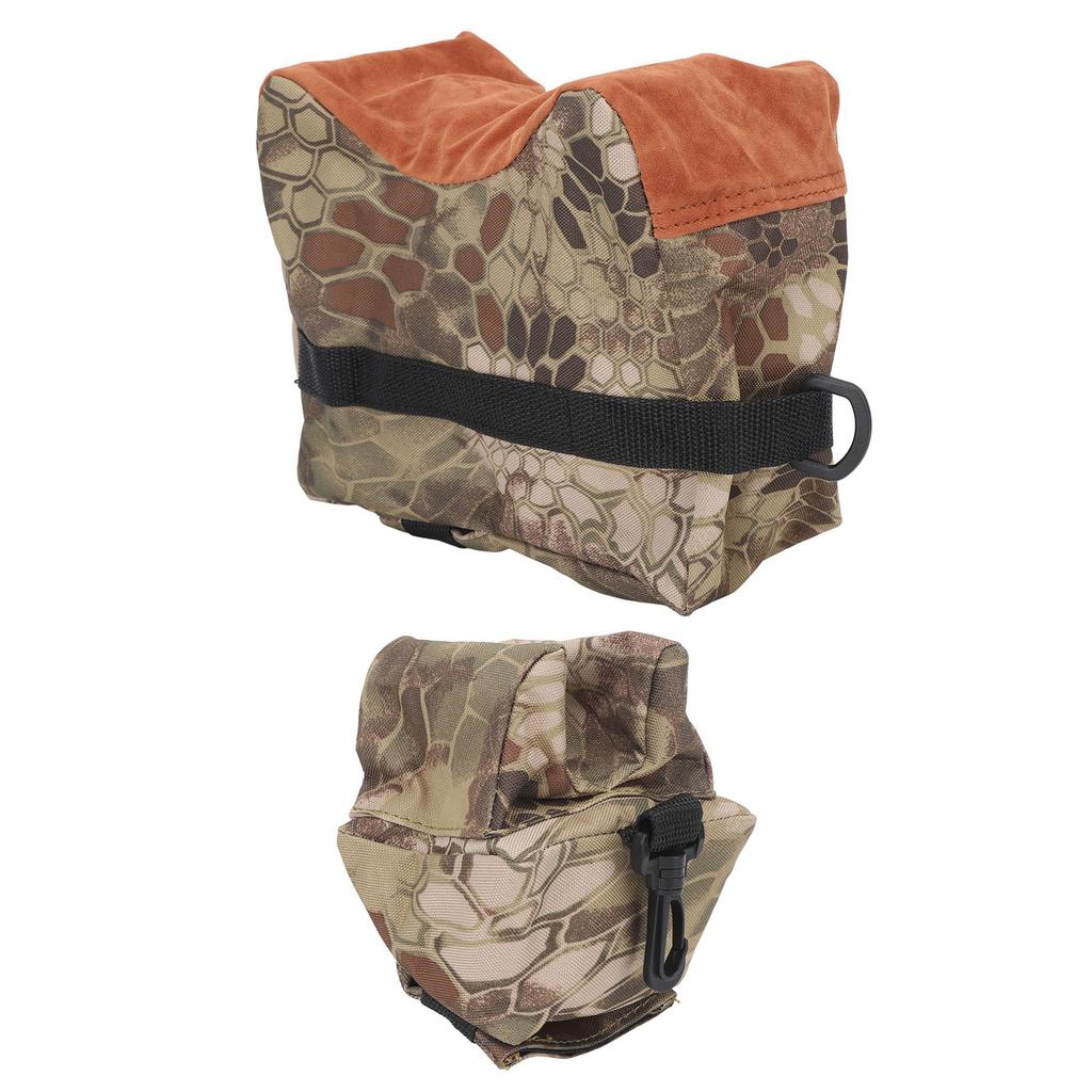 Saci de odihnă pentru tragere, față și spate, combinație de saci cu nisip, față și spate, sac de sprijin pentru tragere, culoare piton