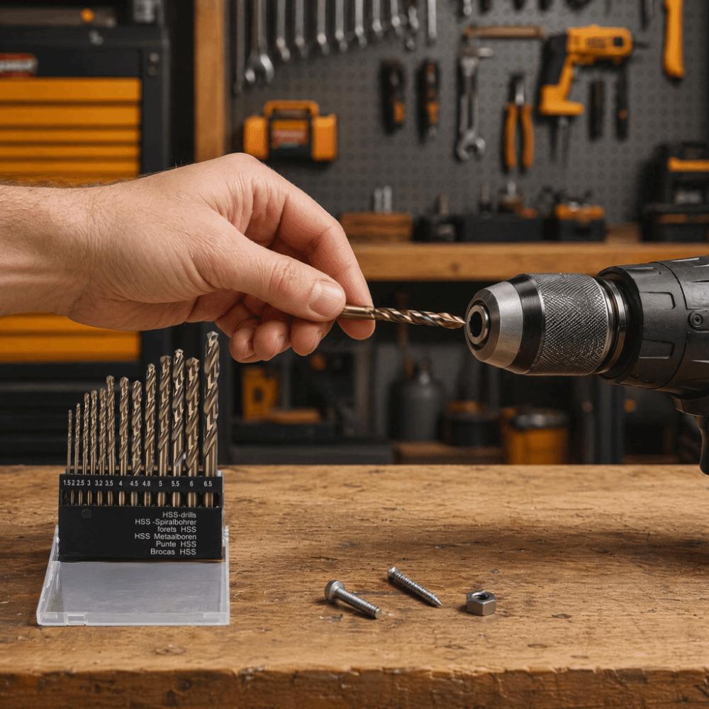 13pcs M35 Cobalt Steel Twist Drill Bit Set High Speed Steel HSS Drilling Tool For Stainless Steel