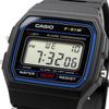 Casio Unisex Quartz Overseas Used F-91W-1 Watch, Black, Model,