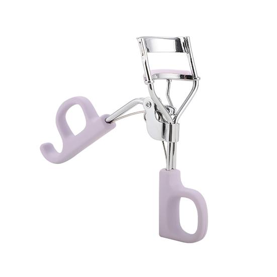 

Precision Eyelash Curler with Ergonomic Handle Volumizing Eye Lash Curler Natural Long Lasting Lashes Curling Tools for Women Makeup 2 фіолетовий