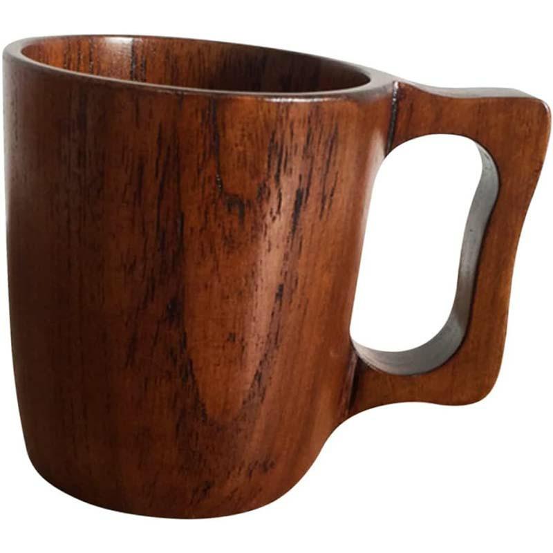 

Wooden Coffee Mug Office Household Water Cup Men Drinking Rustic Eco-Friendly Wood Material Coffee Cup Men Water Mug other