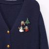 Korean Style Enamel Rhinestone Brooches Clothes Accessories Snowman Brooch Christmas Brooch  Daily
