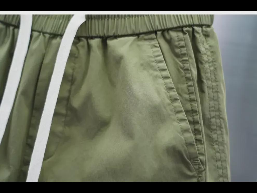 2023 Men's Trendy Cropped Pants: Casual Spring & Autumn Sports Style