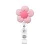 1 pieza Portatarjeta de identificación de trabajo con carrete retráctil para insignia de enfermera/doctor, llavero, accesorios para insignias, regalos para mujeres
