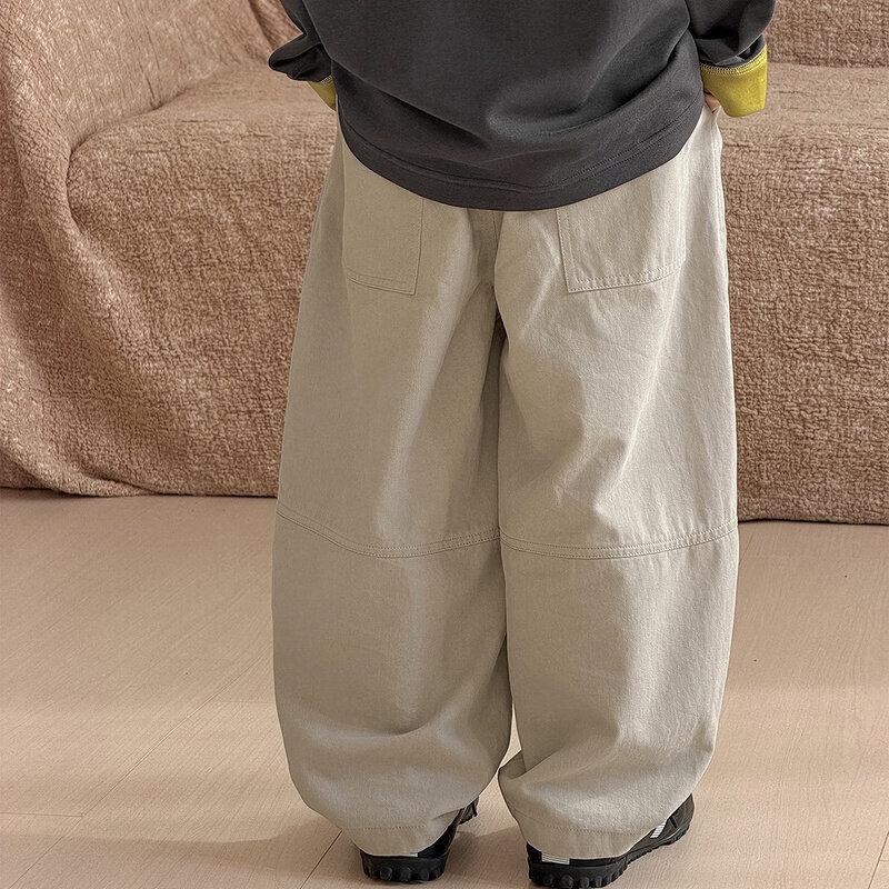 Boys' Cartoon Curved Leg Spring/Autumn Casual Pants