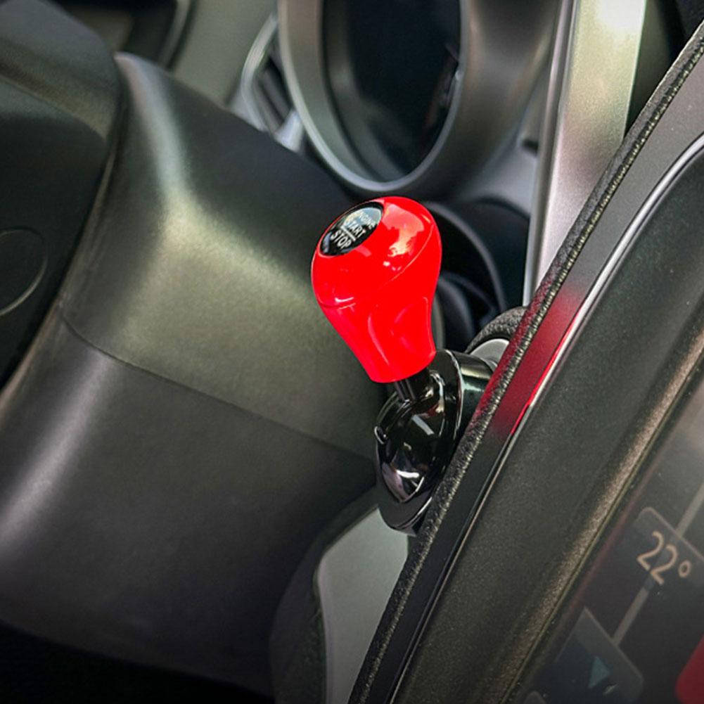 Car One Touch Start Button Rocker Push Button Cover Car Ignition Device Stop Start Button Cover Auto Interior Decor Accessories