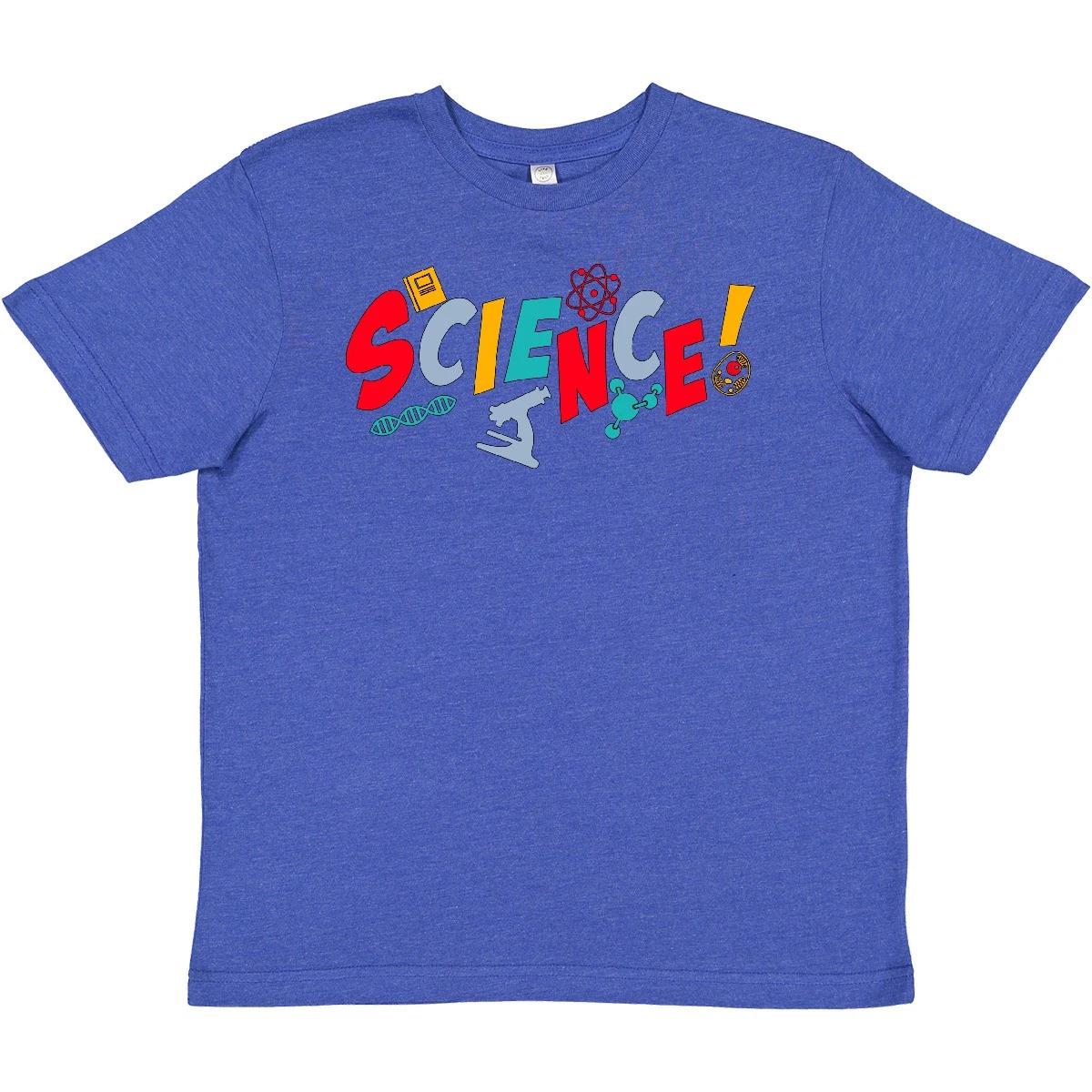 Inktastic Science! Science Shapes Youth T-Shirt Future Scientist Biology Life 160