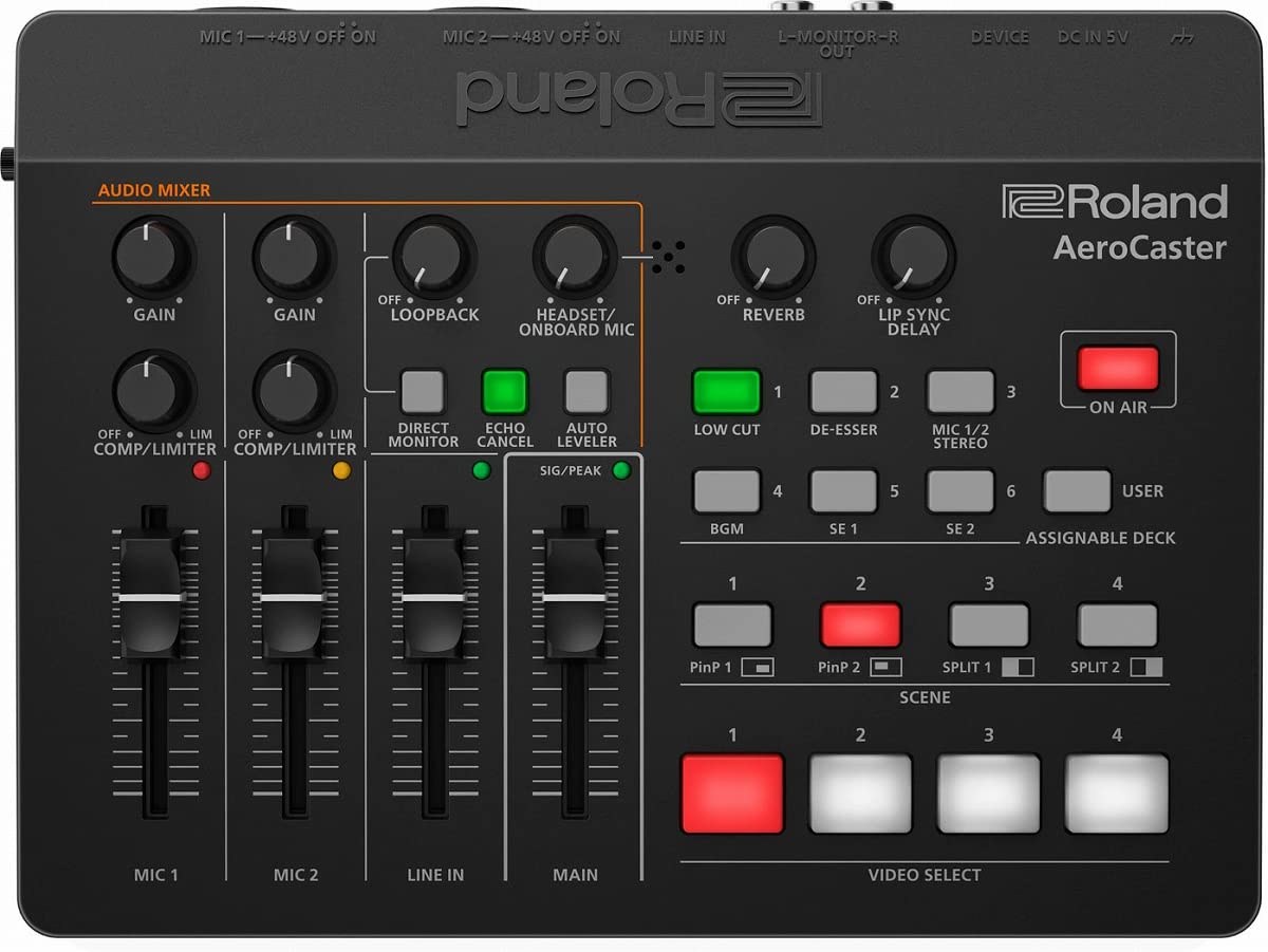 

Roland AeroCaster Livestreaming System Roland/VRC-01