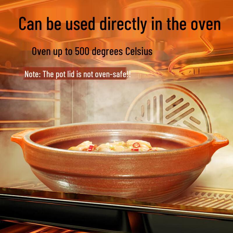 IKTN Commercial High Heat Ceramic Claypot