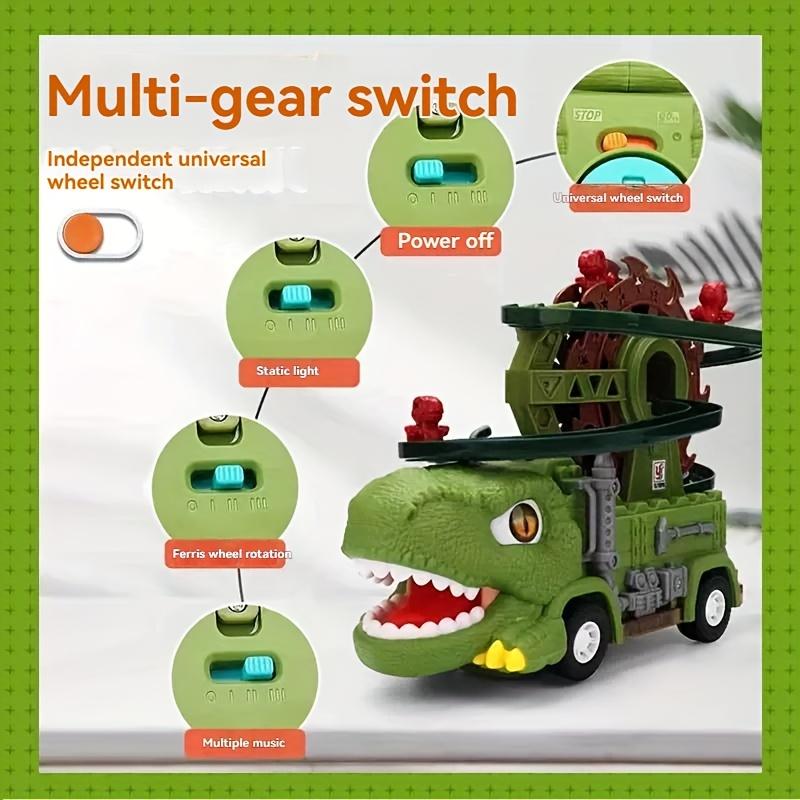 Ferris Wheel Toy with Rotating Track,Smooth Gliding,Educational Toy, Interactive Parent Child Play, Random Color Small Parts,Batteries Not Included