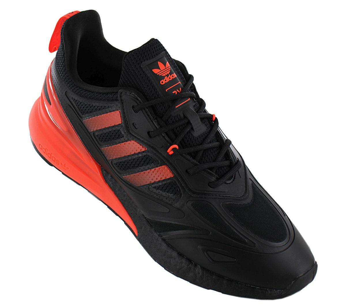Купить adidas Originals ZX 2K BOOST 2.0 - Мужская обувь черно-красная GZ7735  ORIGINAL | Joom