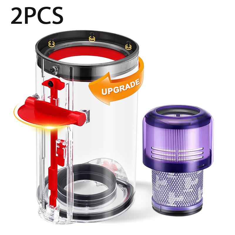 Für Dyson V11 V15 SV14 SV15 SV22 Staubsauger, Ersatz-Staubbehälter, Reinigungsstaubsauger und kabellose Komponenten 970013-02 HEPA