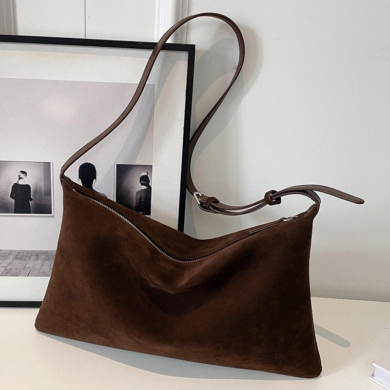 Women's High End and Versatile Ins Style Niche Women's Matte Single Shoulder Crossbody Bag