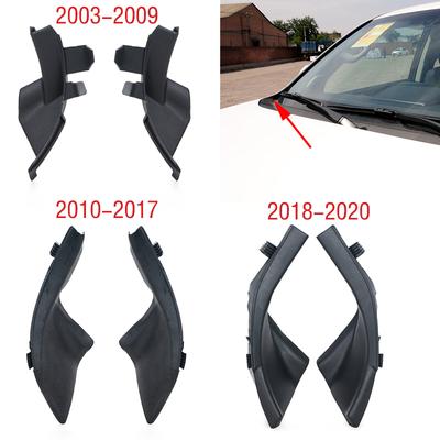 Für Toyota Land Cruiser Prado LC120 LC150 2003- Auto Frontscheibe Wrap Eckleiste Scheibenwischer Seitenleiste Abdeckung Deckel