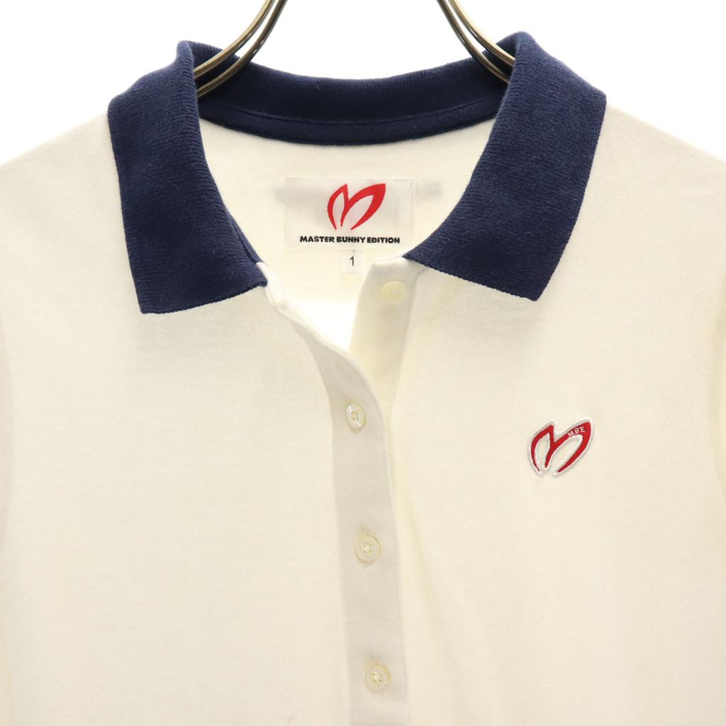 MASTER BUNNY EDITION Short Sleeve Polo One Piece 1 White Women Used