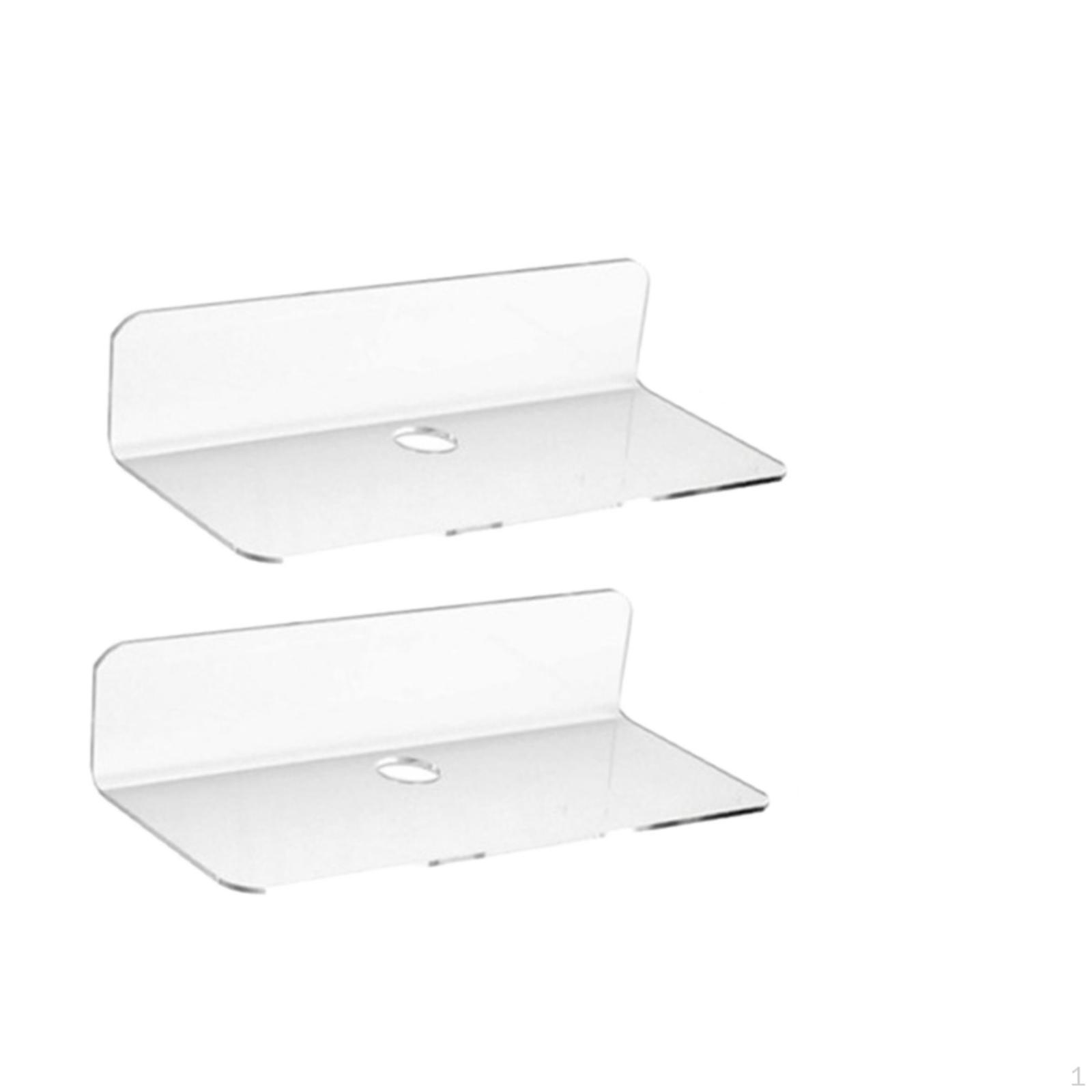 Настенные полки для демонстрации фигурок в ванной и спальне чистый 1474₽